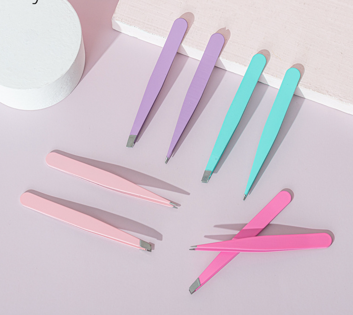 Teal Cloud Tweezer Set